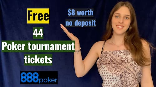 888 Poker no deposit bonus