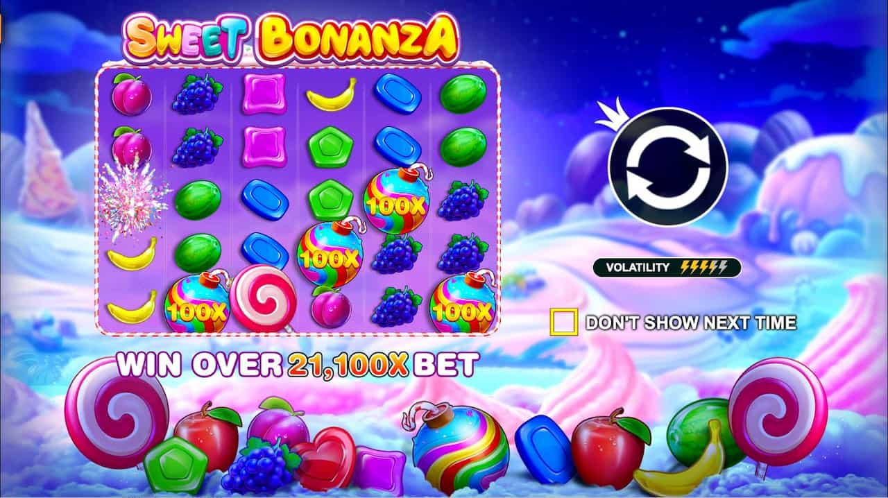 Sweet Bonanza Slot by Pragmatic Play game studio. Use the CASINOLOVE promo code at BetOnRed Casino for 50 free spins.