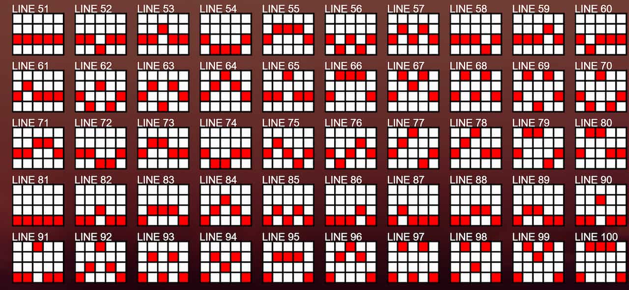 Even more paylines of the Hell's Cherries slot game