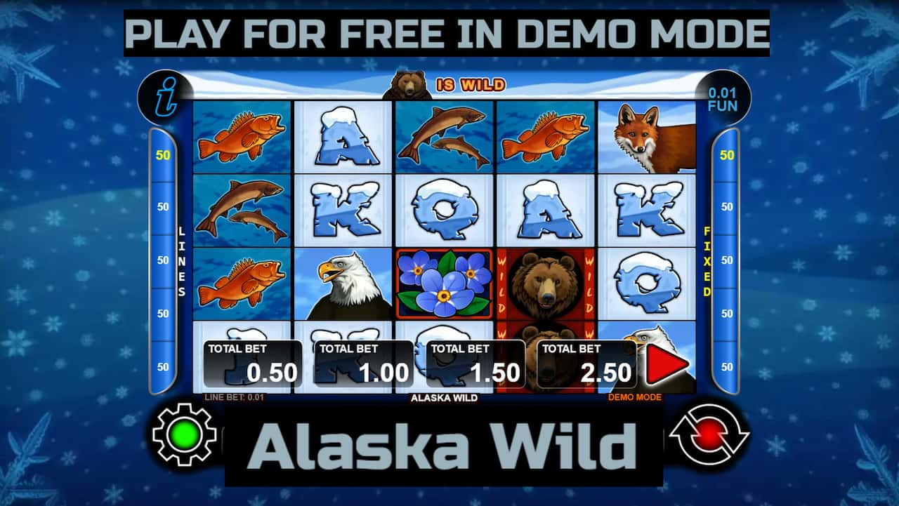 Alaska Wild slot game by CT Interactive. Play for free in demo mode.