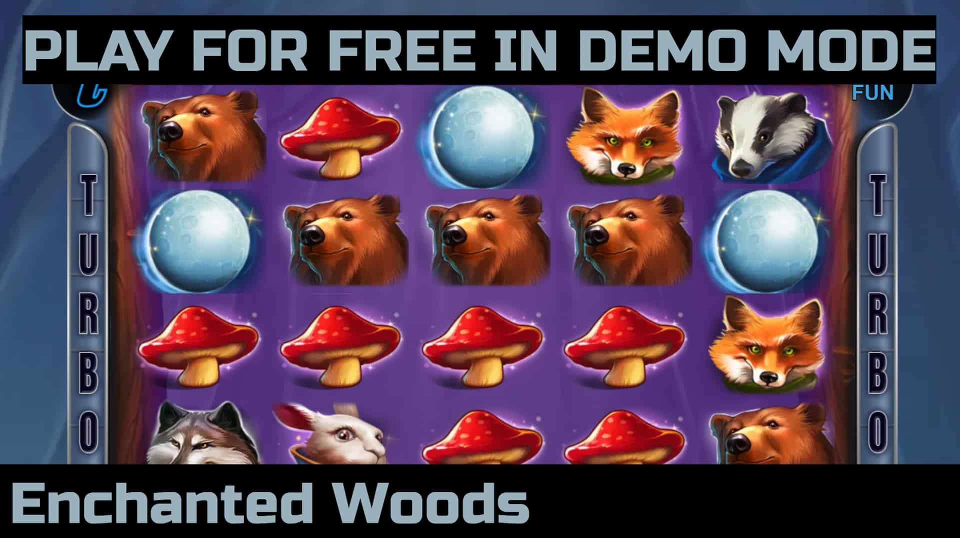 Enchanted Woods slot game by CT Interactive. Play for free in demo mode.