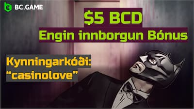 BC.Game Casino $5 BCD bonus uden indskud og promokode