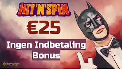 Hit'n'Spin Casino €25 ingen indskudsbonus