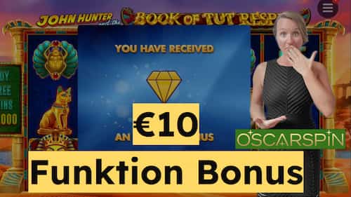 Få en 10 € Bonus Buy hos Oscarspin Casino uden indbetaling