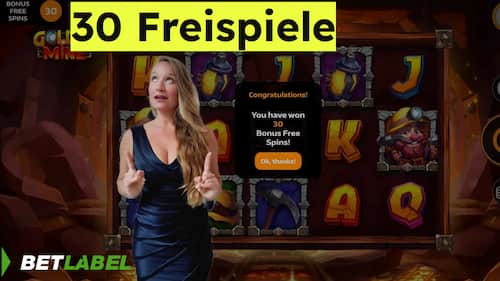 Betlabel Casino 30 Freispiele ohne Einzahlung Bonus Promo Code