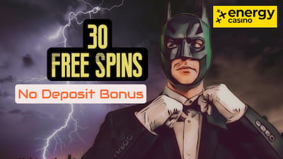 Energy Casino 30 free spins no deposit bonus