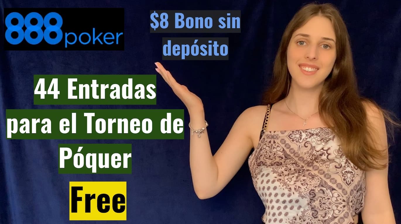 Bono sin depósito de 888 Poker