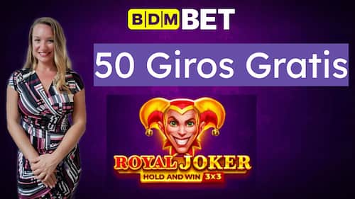 Casino BDMBet 50 giros gratis sin depósito bono