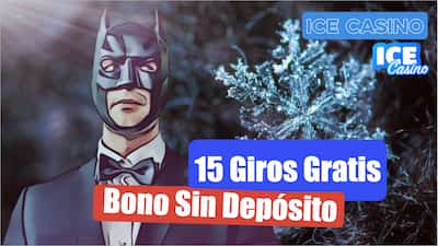 Ice Casino 15 Giros Gratis sin depósito con código promocional