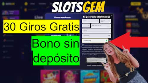 Slotsgem Casino 30 free spins no deposit bonus with promo code