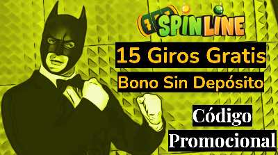 Spinline Casino 15 Giros Gratis sin depósito con código promocional