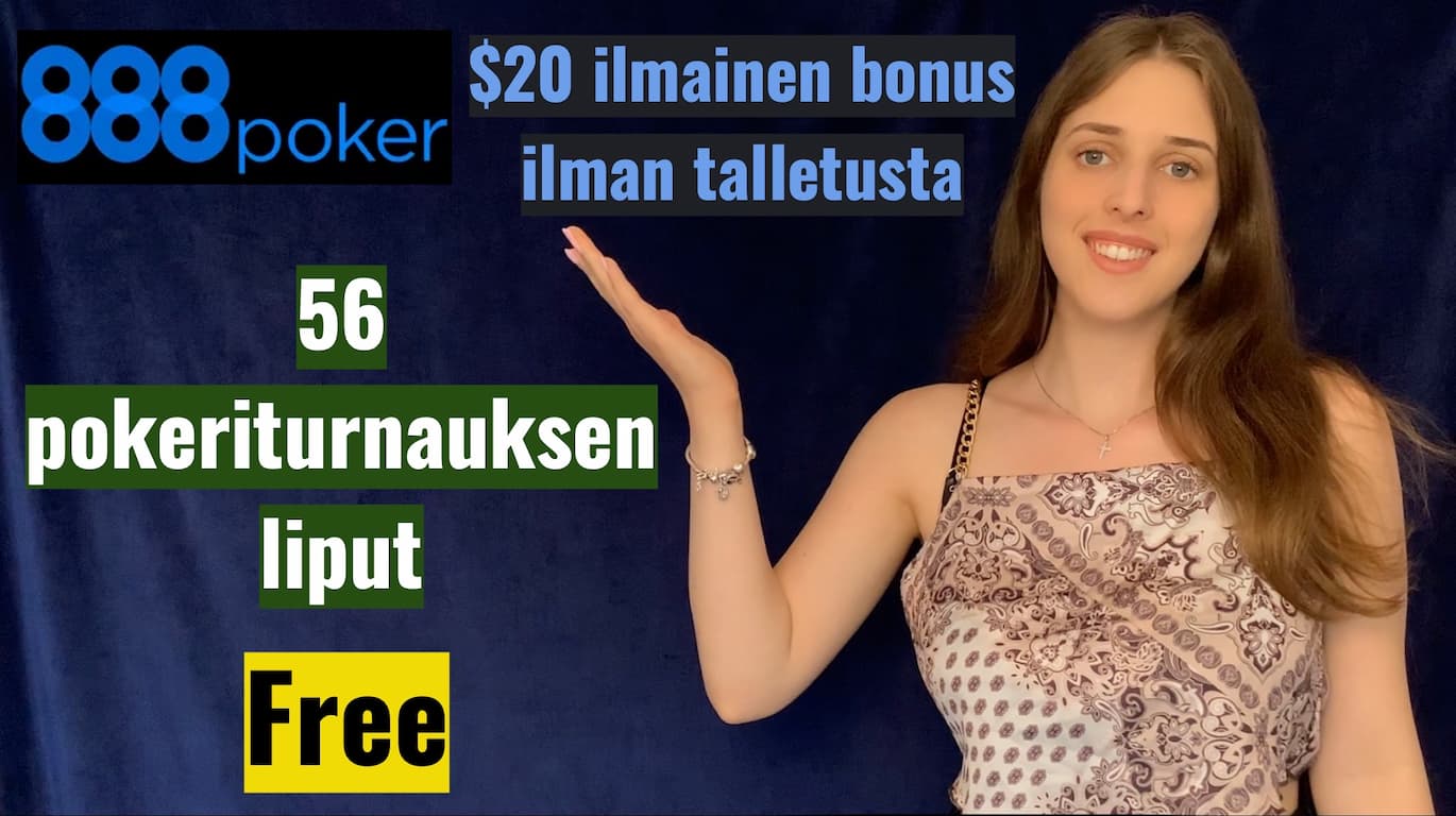 888 Poker ei talletus bonus