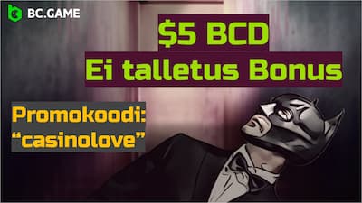 BC.Game Casino $5 BCD ei talletus bonus