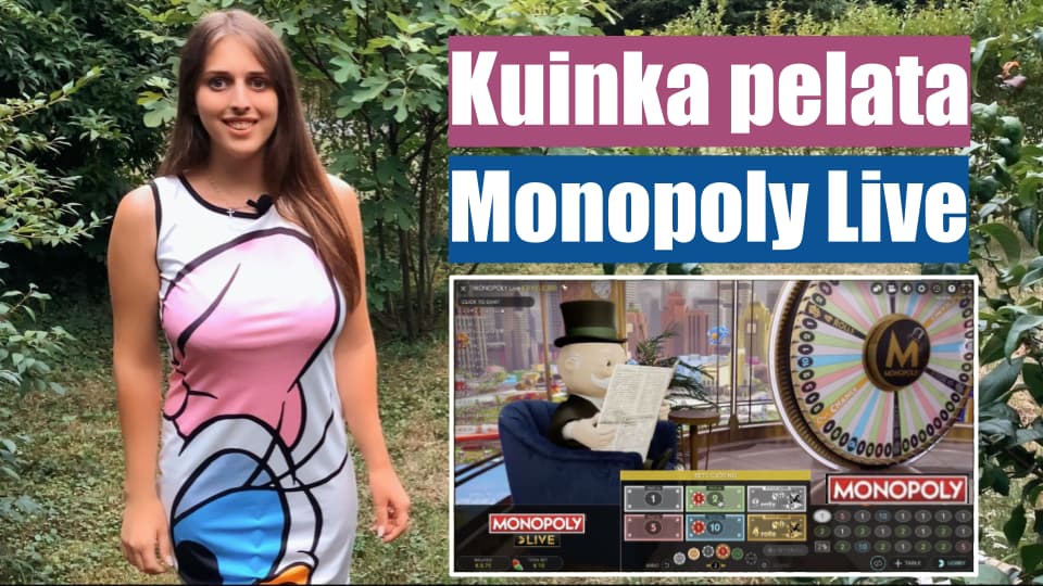 Kuinka pelata Monopoly Live peliä