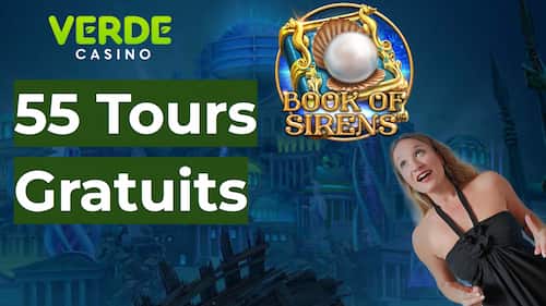 Verde Casino 55 tours gratuits sans dépôt bonus