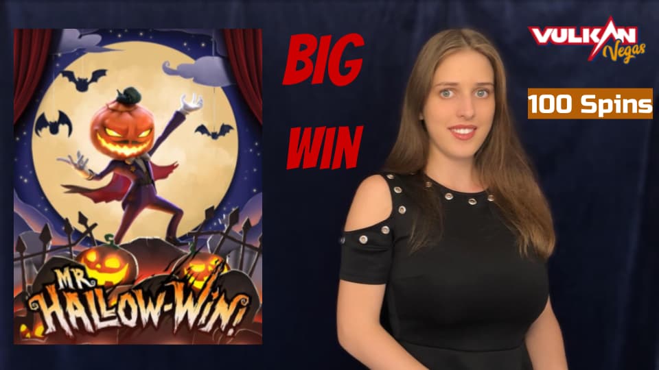 Mr. Hallow-Win slot big win (100 spins)