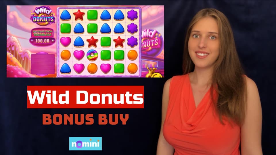 Wild Donuts slot Bonus Buy at Nomini Casino