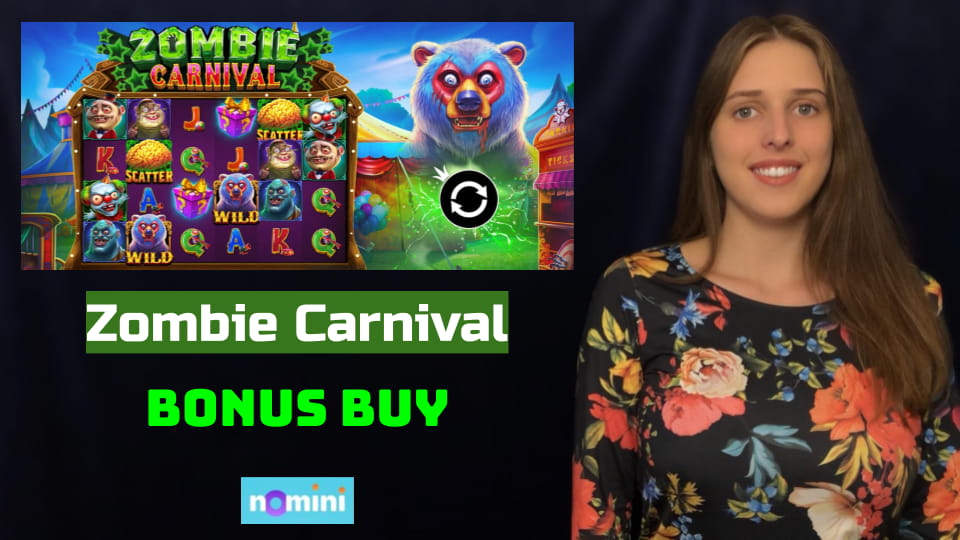 Zombie Carnival slot Bonus Buy at Nomini Casino