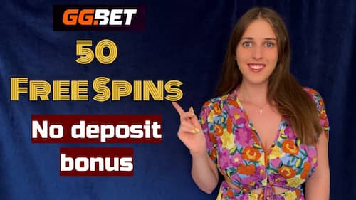 GG Bet Casino 50 Free Spins no deposit bonus with promo code
