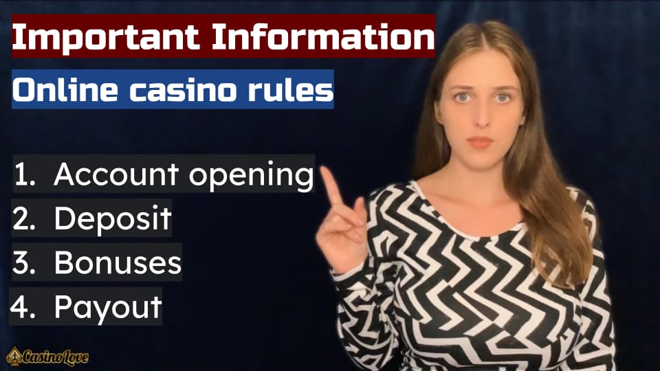 Important casino rules