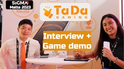 Interview with TaDa Gaming at SIGMA Malta 2023 about fishing games and more.