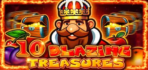 10 Blazing Treasures slot game by CT Interactive