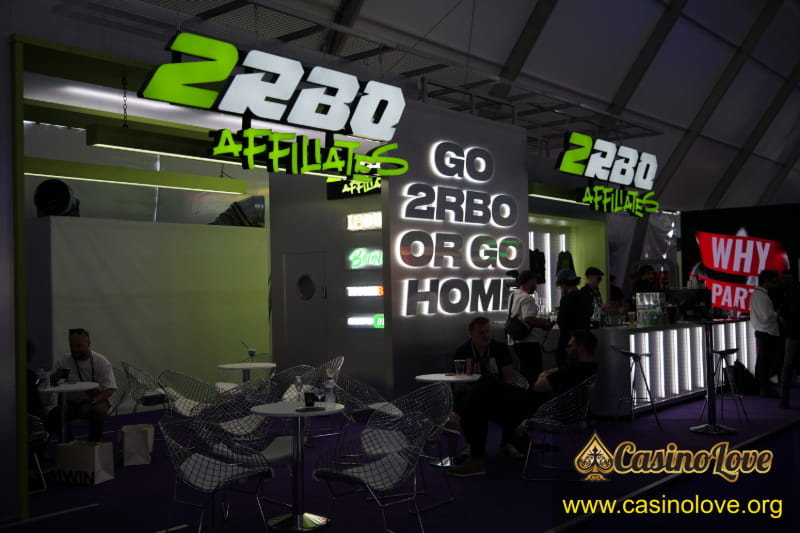2RBO Affiliates Booth at SBC Summit 2026 Lisbon