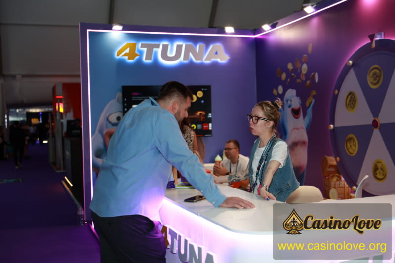 4TUNA Booth at SBC Summit 2026 Lisbon