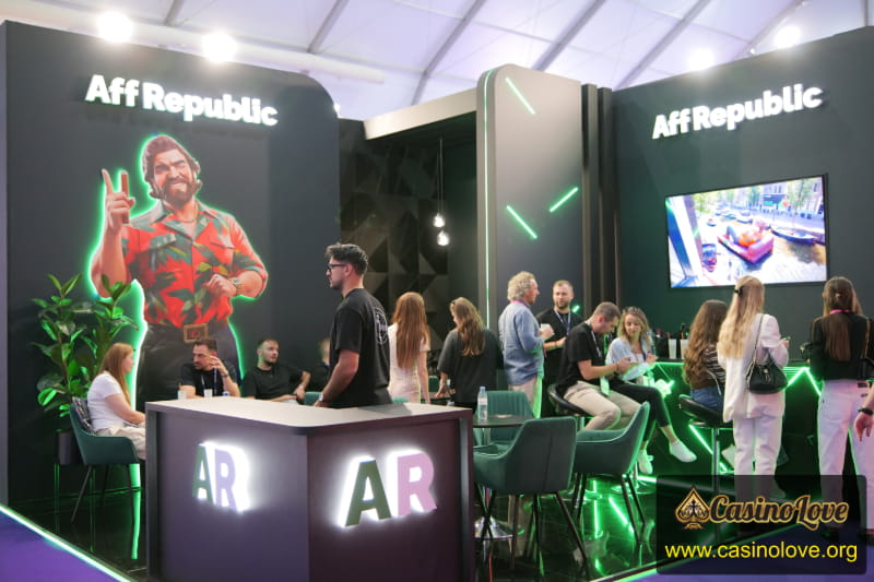 AffRepublic Booth at SBC Summit 2026 Lisbon