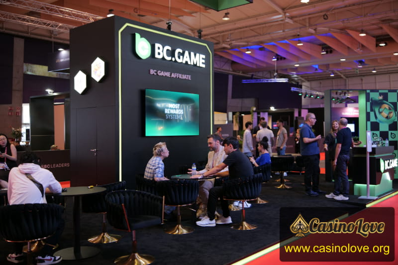 BC.GAME Booth at SBC Summit 2026 Lisbon photo 4