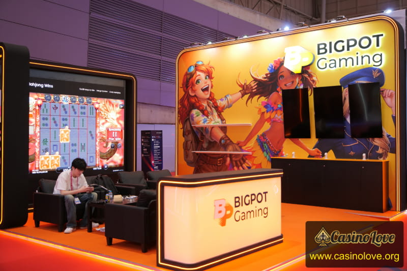 Bigpot Gaming Booth at SBC Summit 2026 Lisbon