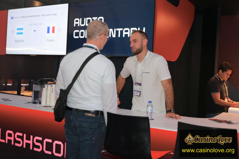 Bogdan Petrovic Regional Sales and Account Manager of Flashscore at SBC Summit 2026 Lisbon