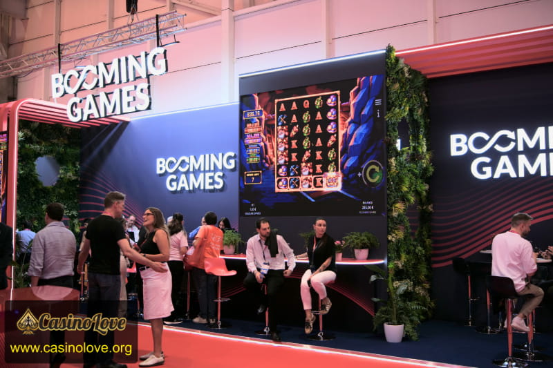 Booming Games Booth at SBC Summit 2026 Lisbon