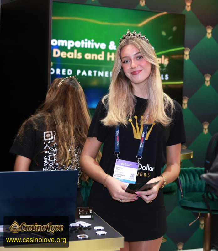 Carolina Silva Event Hostess of Million Dollars Partners at SBC Summit 2026 Lisbon