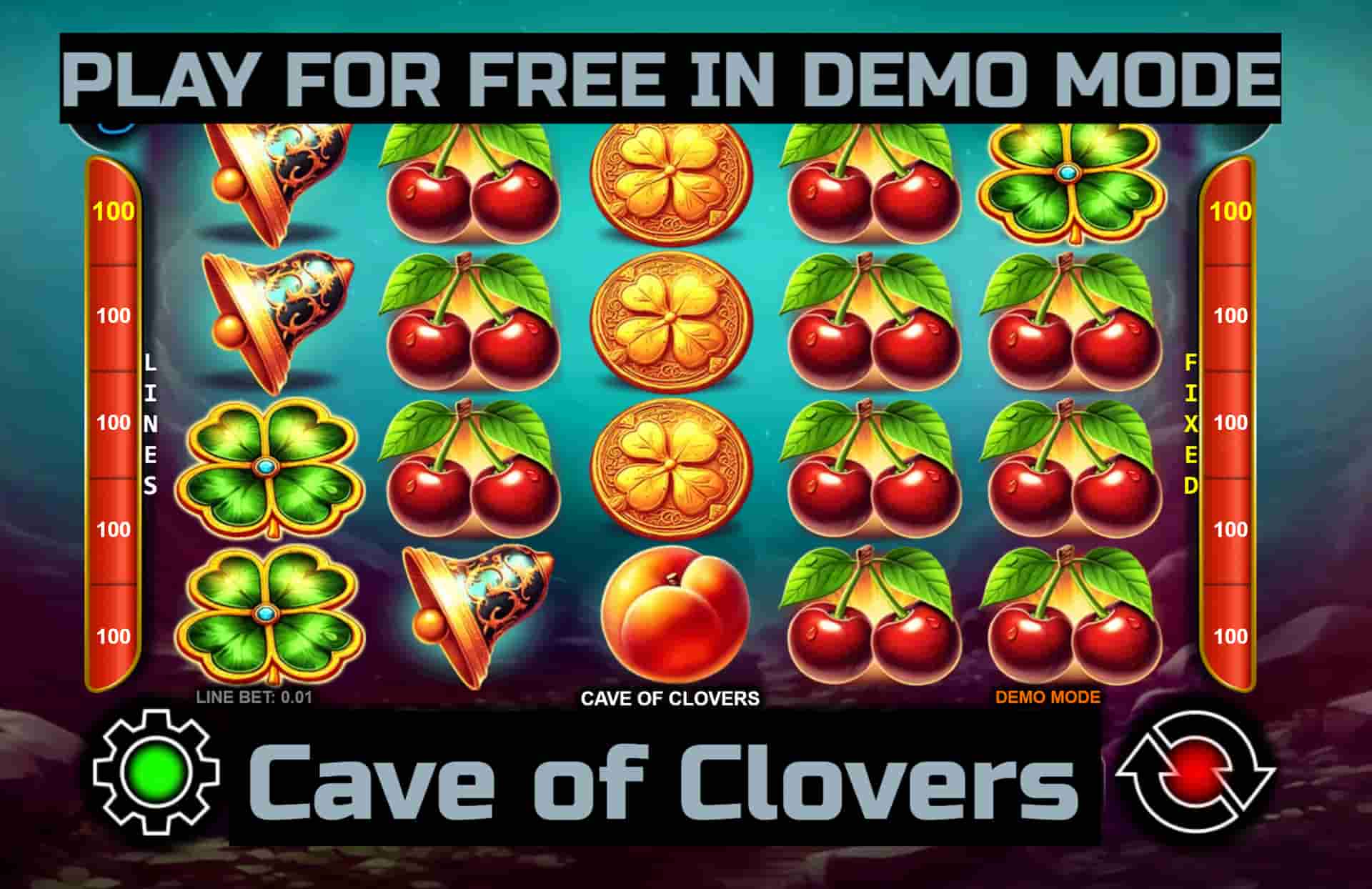 Cave of Clovers slot game by CT Interactive. Play for free in demo mode.