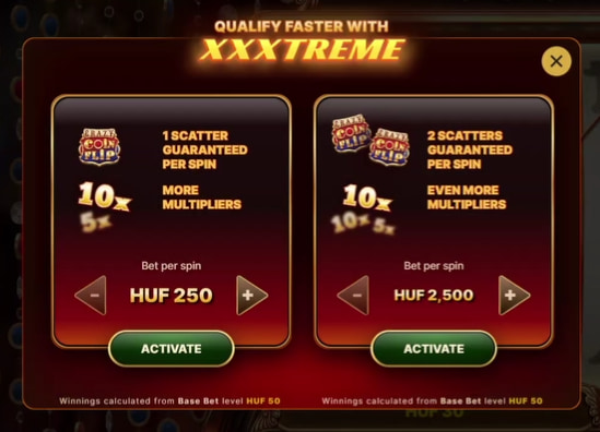 Crazy Coin Flip qualification spin modes