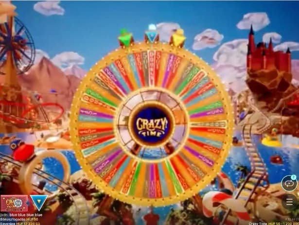 Crazy Time - the main bonus game