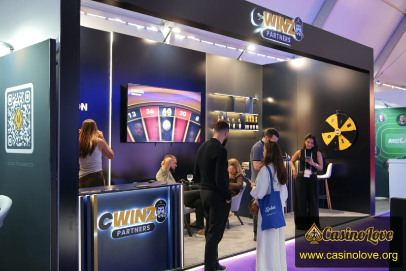 Cwinz Partners Booth at SBC Summit 2026 Lisbon photo 1