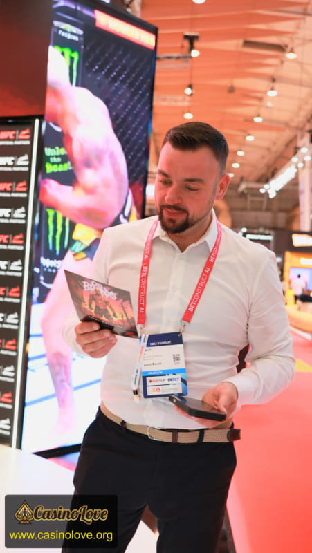 David Head of Customer Relations at Lotto BW at SBC Summit 2026 Lisbon