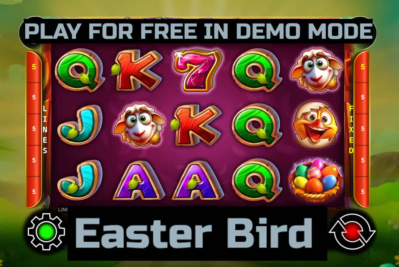Easter Bird slot game by CT Interactive. Play for free in demo mode.