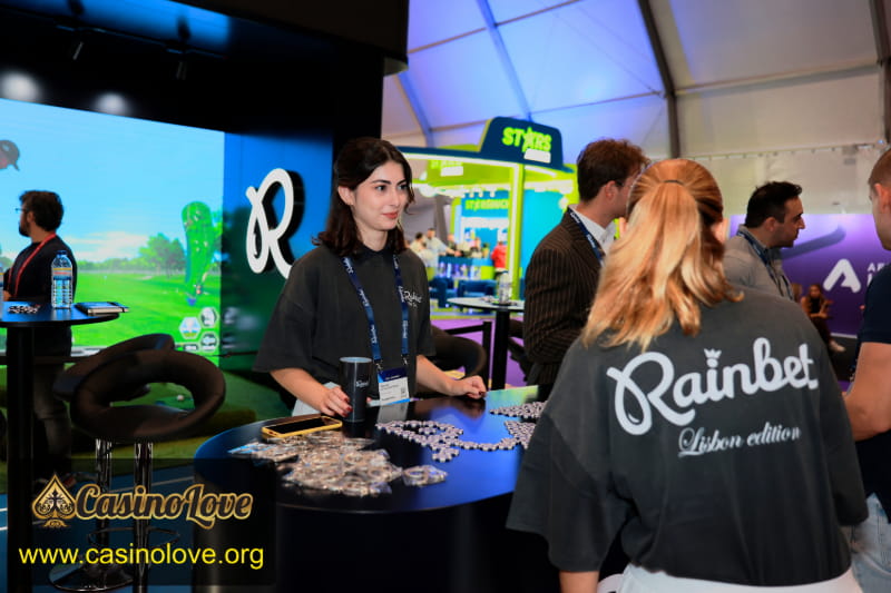 Eduarda De Leonardo Rebelo Rainbet Host at SBC Summit 2026 Lisbon