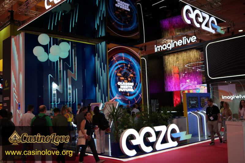 Eeze Booth at SBC Summit 2026 Lisbon photo 1