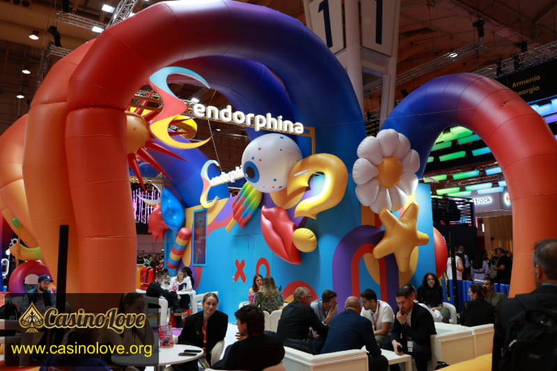 Endorphina Booth at SBC Summit 2026 Lisbon photo 2