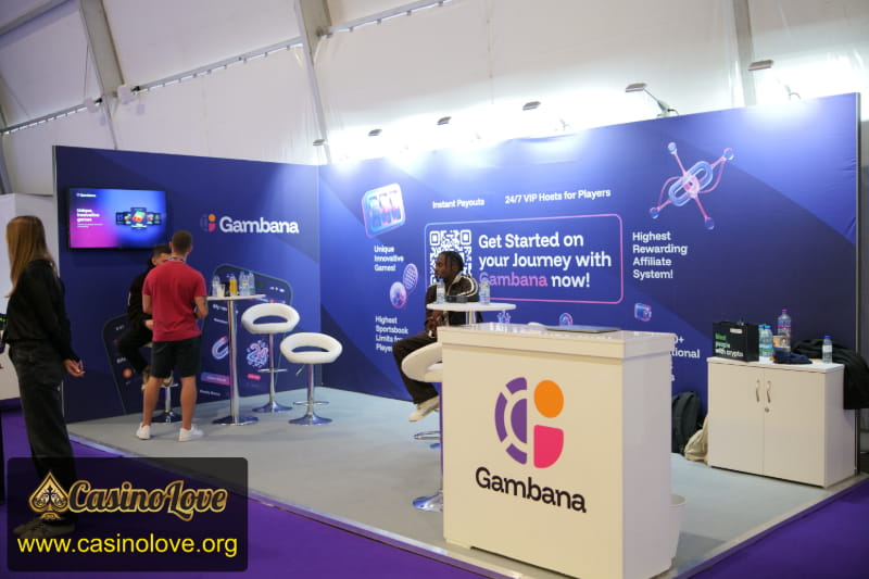 Gambana Booth at SBC Summit 2026 Lisbon