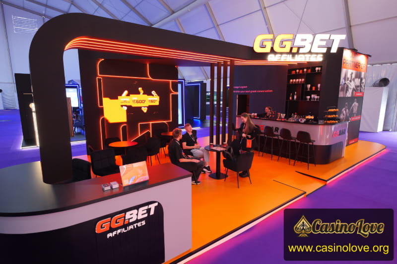 GG.BET Booth at SBC Summit 2026 Lisbon photo 1