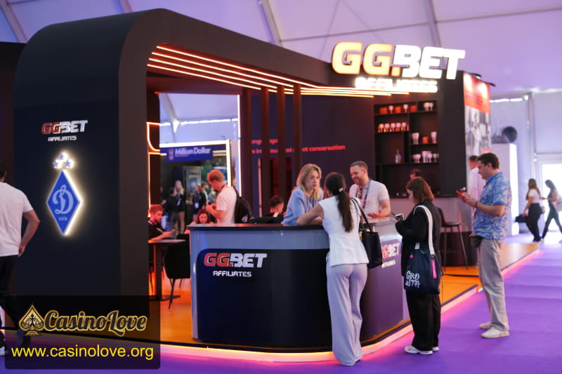 GG.BET Booth at SBC Summit 2026 Lisbon photo 2