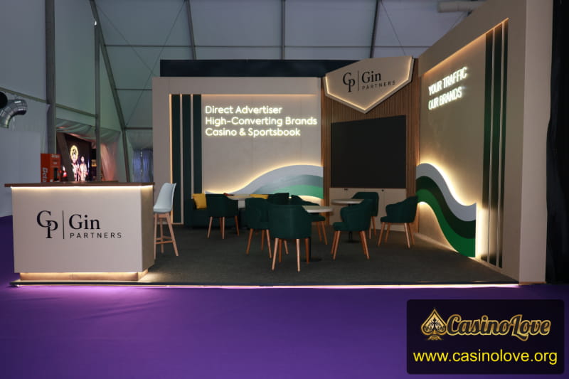 Gin Partners Booth at SBC Summit 2026 Lisbon photo 1