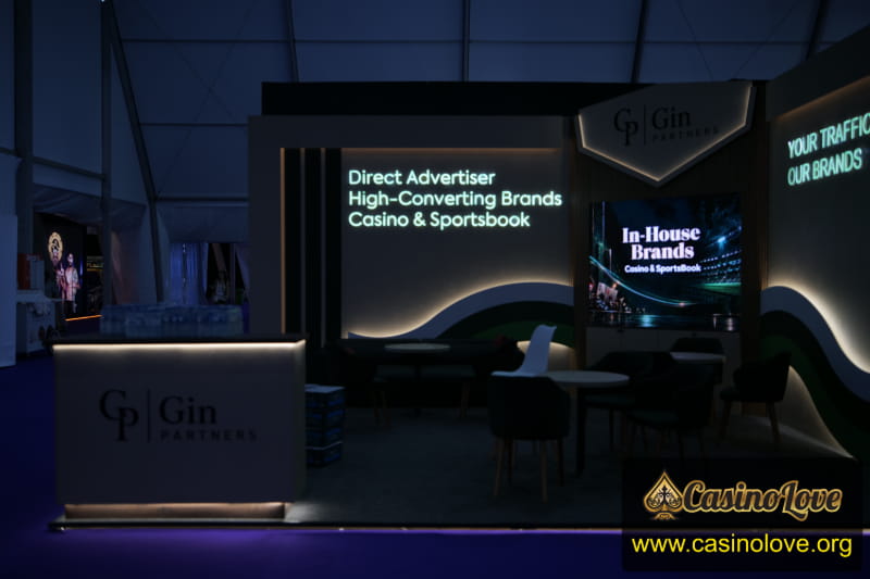 Gin Partners Booth at SBC Summit 2026 Lisbon photo 2