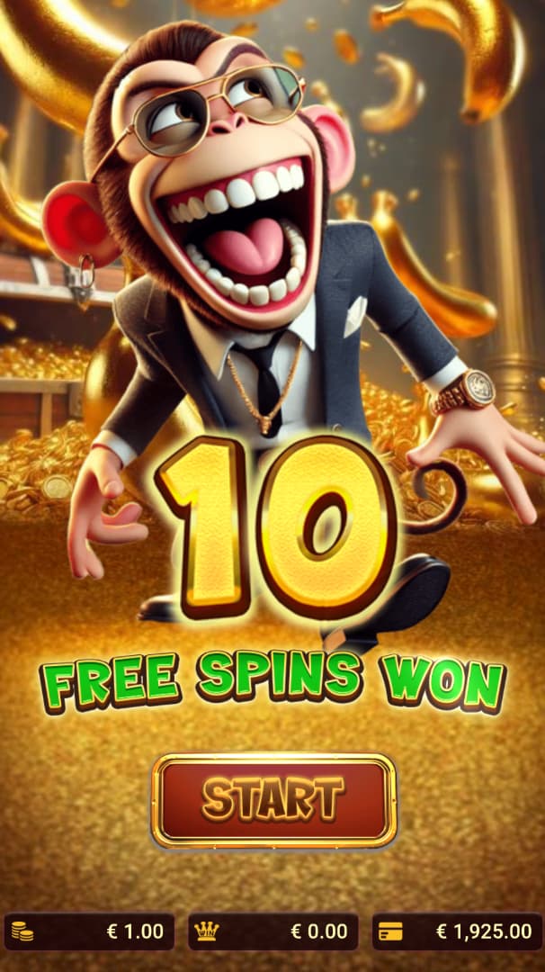 Bonus Game Trigger Screen - Going Bananas slot game