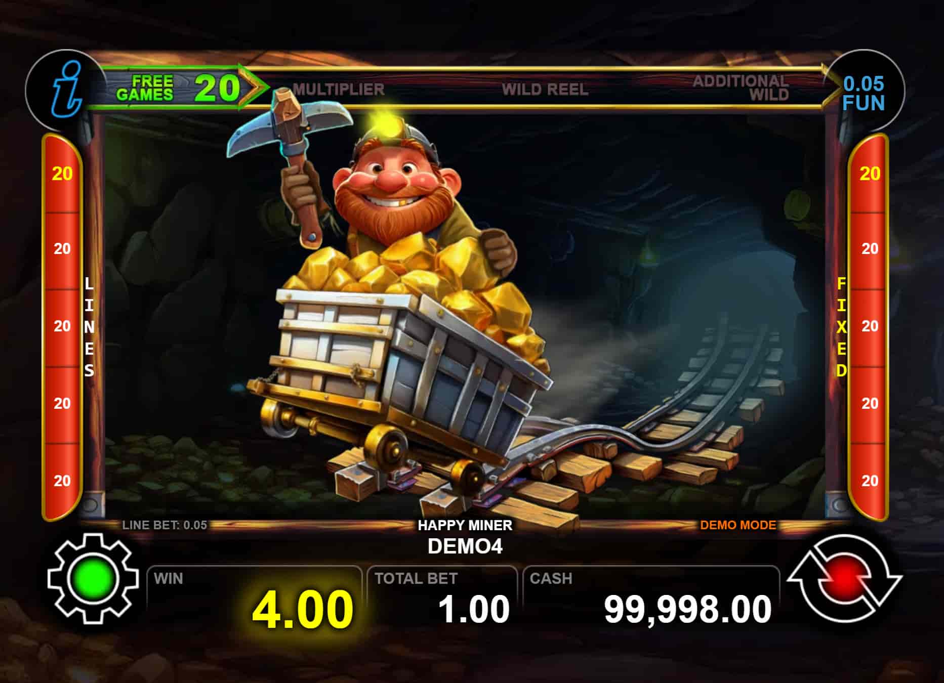 The Happy Miner - Happy Miner slot game